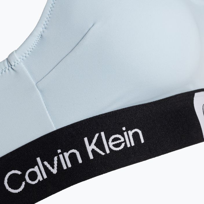 Calvin Klein Bralette-Rp fürdőruha felső kék 3