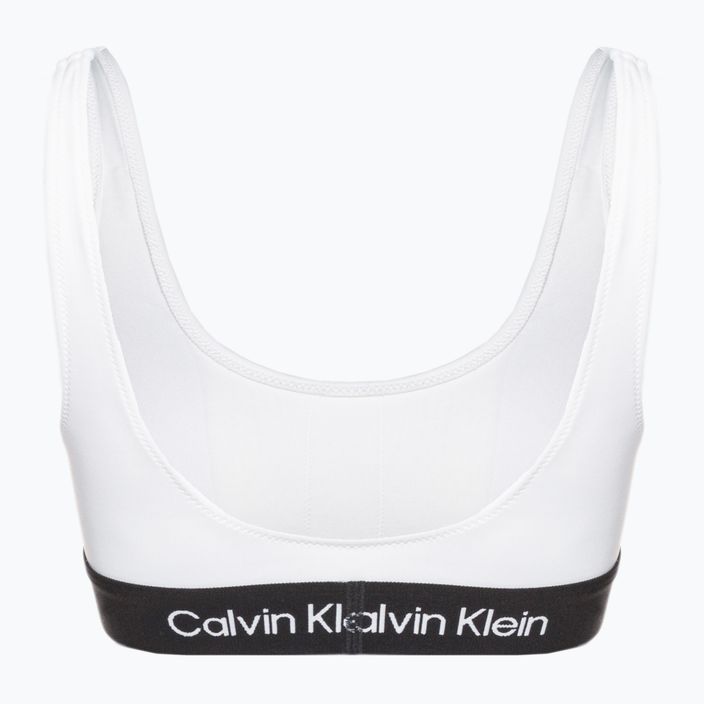 Calvin Klein Bralette-Rp fürdőruha felső fehér 2