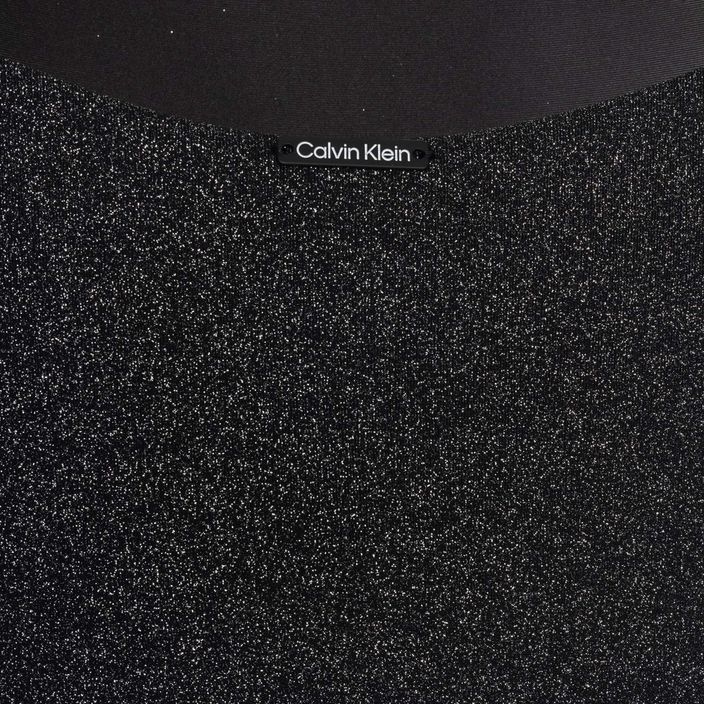 Női egyrészes fürdőruha Calvin Klein egyrészes négyzet alakú dekoltázs fekete 5