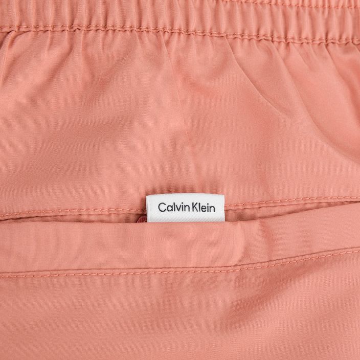 Férfi Calvin Klein Medium zsinóros úszónadrág rózsaszínű 4