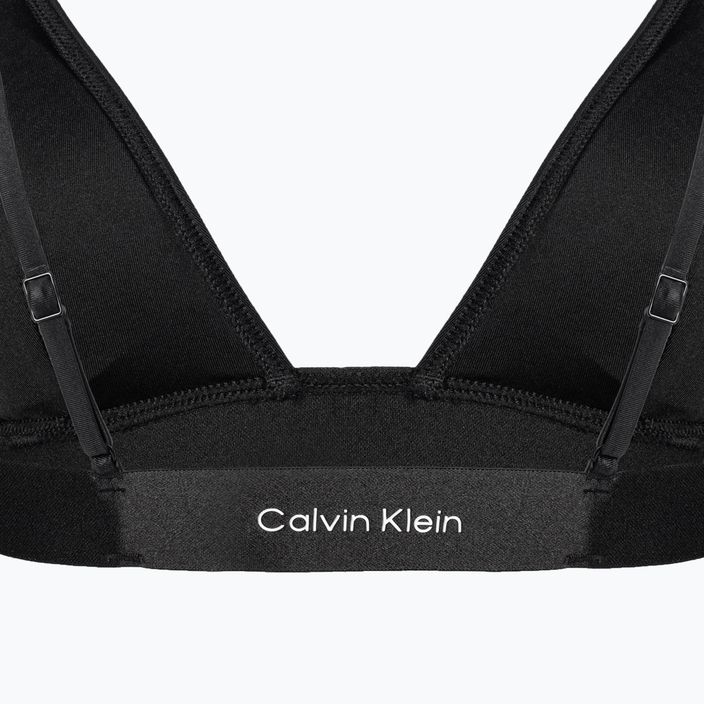 Calvin Klein Triangle-Rp fürdőruha felső fekete 3