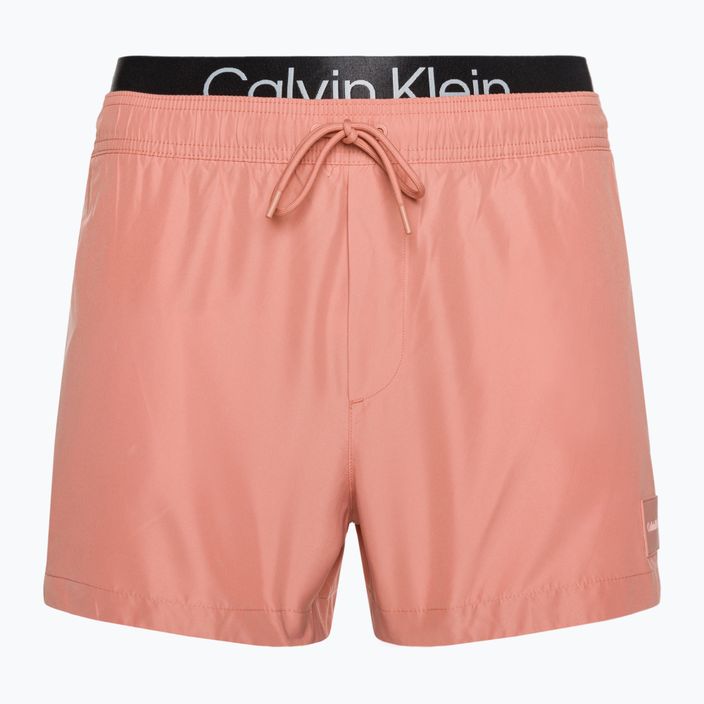 Férfi Calvin Klein Short Double Wb rózsaszínű fürdőruha