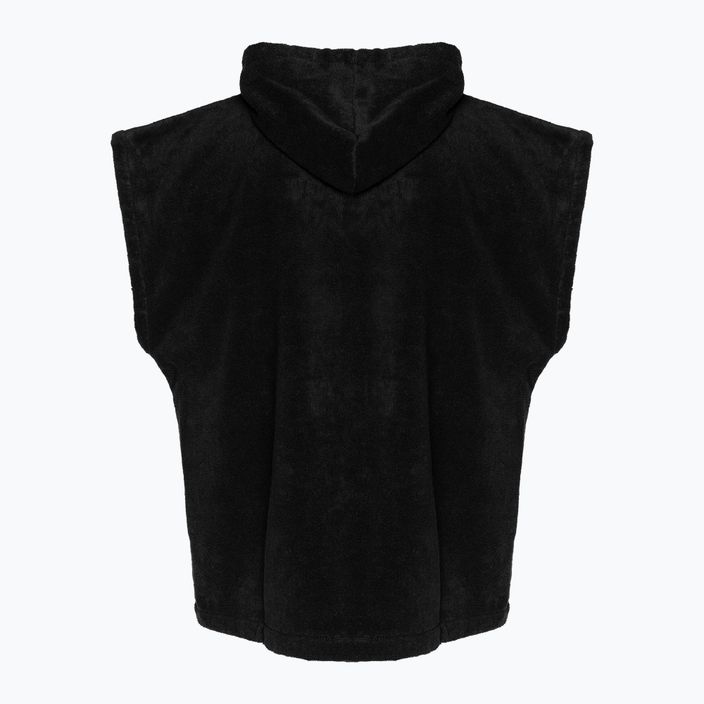 Calvin Klein poncsó kapucnis pulóver fekete 2