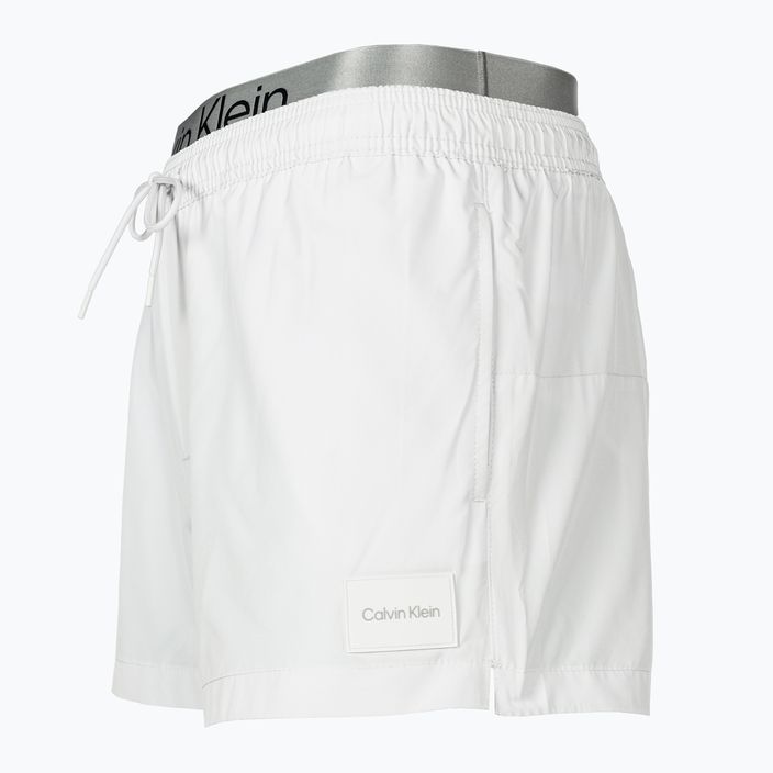 Férfi úszónadrág Calvin Klein Short Double Waistband nimbus cloud 3
