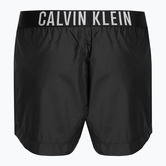 Női úszónadrág Calvin Klein rövid fekete 2