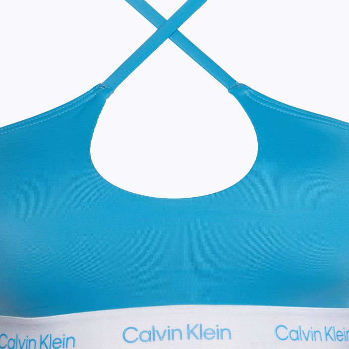 Bikini felső Calvin Klein Halter Bralette malibu blue 3