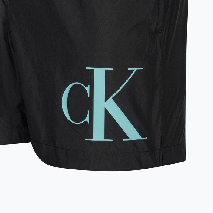 Férfi úszónadrág Calvin Klein Medium Drawstring black/blue 3