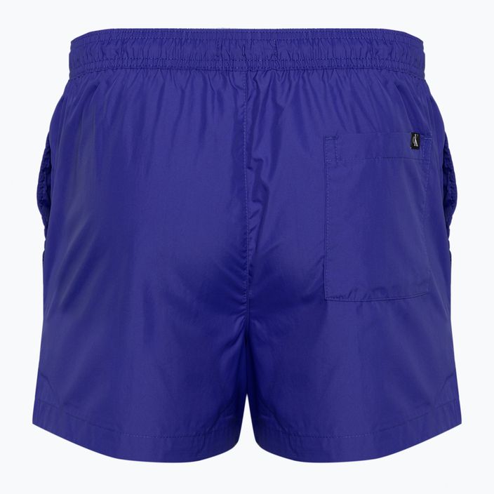 Férfi úszónadrág Calvin Klein Short Drawstring midnight lagoon 2