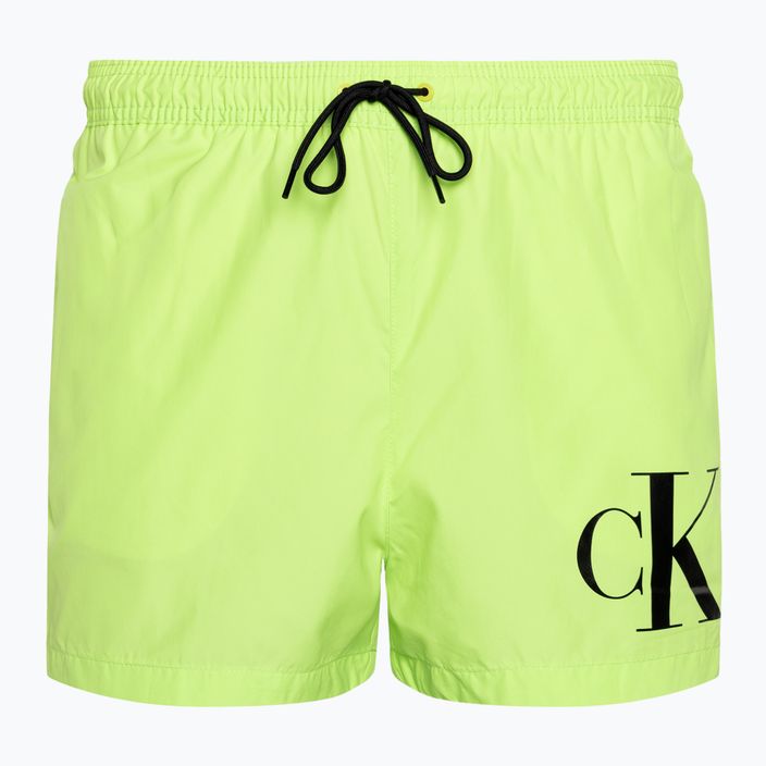 Férfi úszónadrág Calvin Klein Short Drawstring sharp green