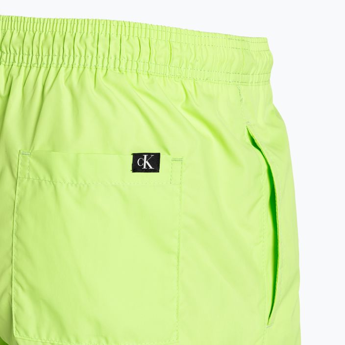 Férfi úszónadrág Calvin Klein Short Drawstring sharp green 4