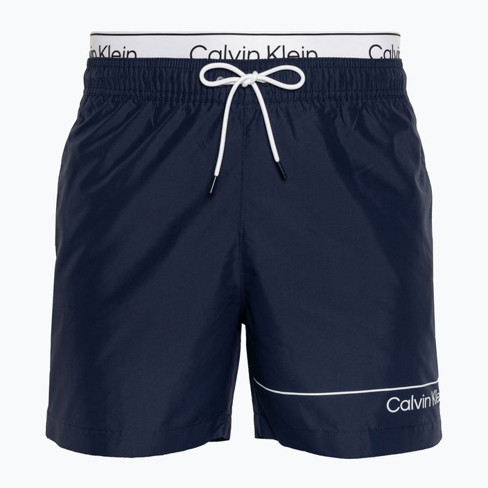 Férfi úszónadrág Calvin Klein Medium Double WB signature navy