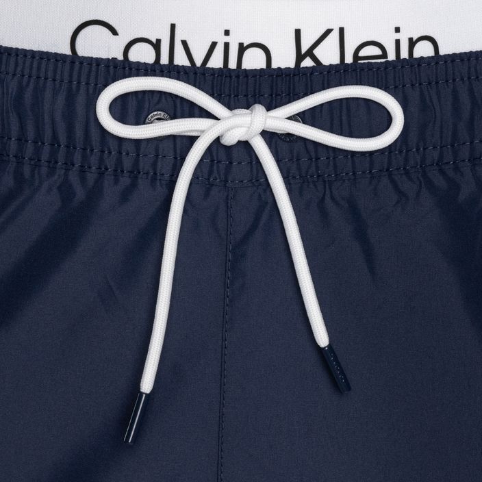 Férfi úszónadrág Calvin Klein Medium Double WB signature navy 3