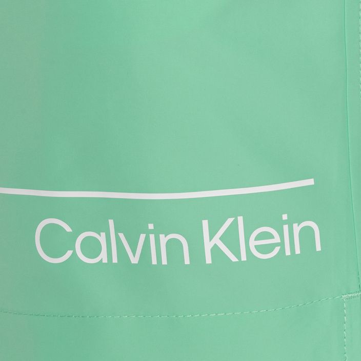 Férfi úszónadrág Calvin Klein Medium Double WB cabbage 5