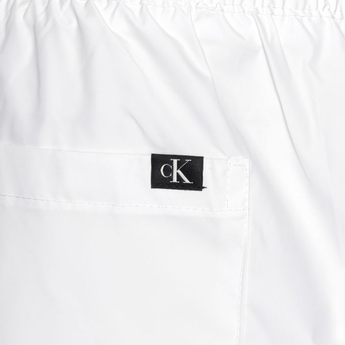 Férfi úszónadrág Calvin Klein Medium Drawstring classic white 4