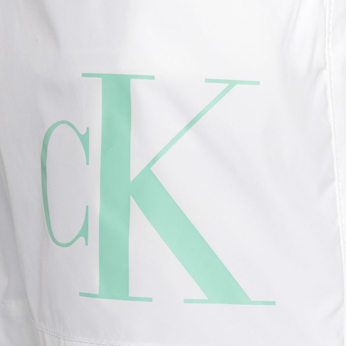 Férfi úszónadrág Calvin Klein Medium Drawstring classic white 5