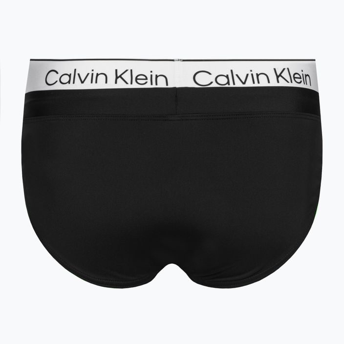 Férfi úszónadrág Calvin Klein Brief Double WB black 2