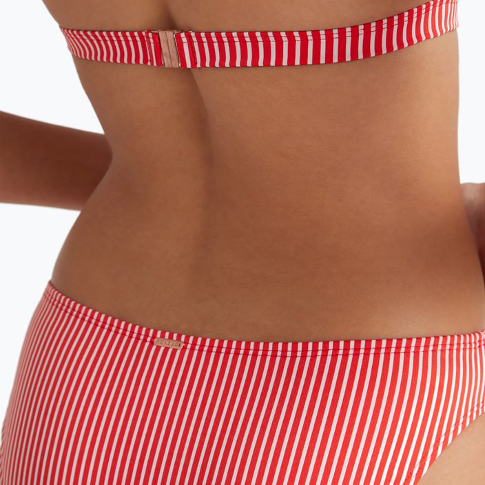 Női kétrészes fürdőruha O'Neill Marga Cruz Bikini piros egyszerű csíkozású bikini 5