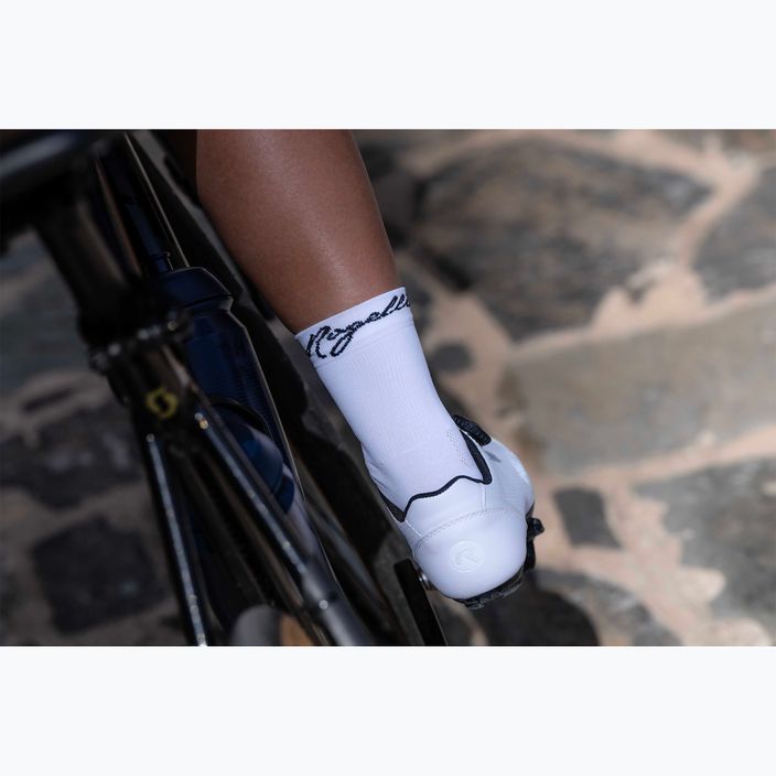 Rogelli női kerékpáros zokni RCS-15 fehér 4