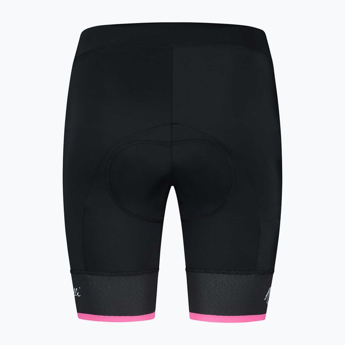 Női kerékpáros rövidnadrág Rogelli Select II black/pink 4