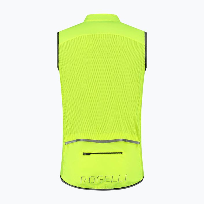 Rogelli Core fluor férfi kerékpáros mellény 4