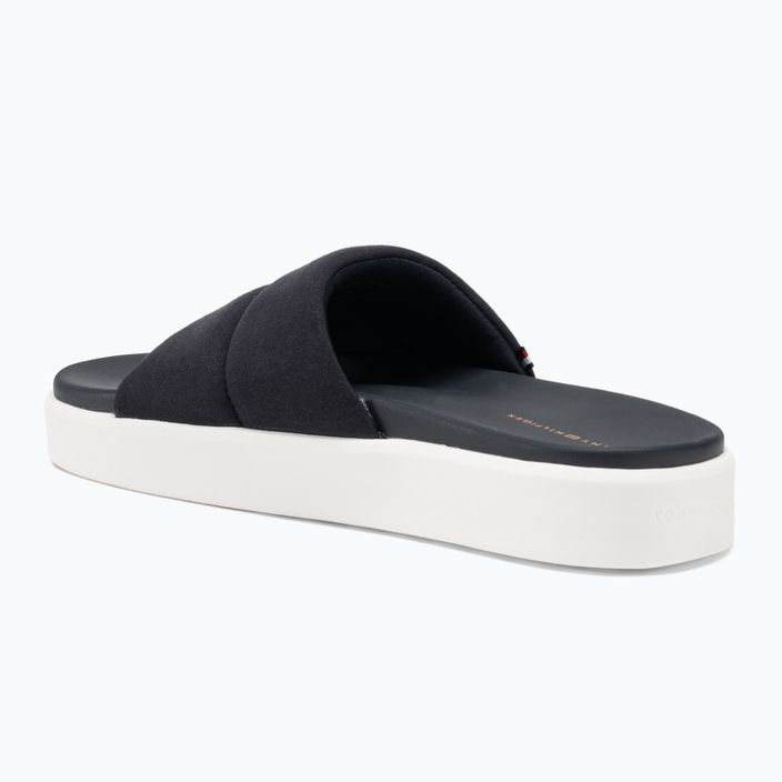 Tommy Hilfiger női flip flop Platform Pool Slide űrkék flip flopok 3