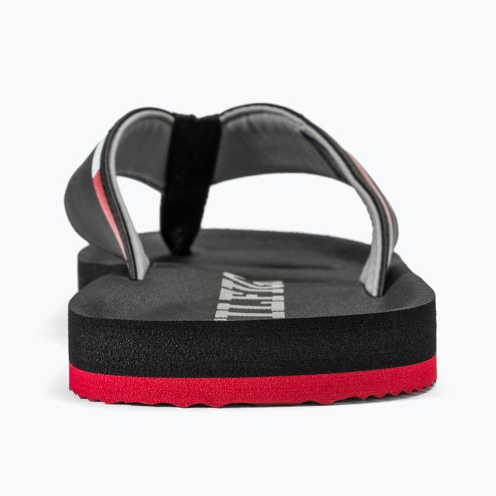 Férfi Tommy Hilfiger Comfort Beach Sandal fekete szandál flip flopok 6