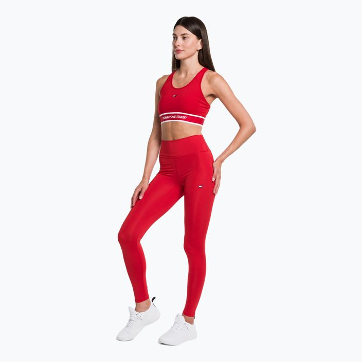 Tommy Hilfiger Essentials Rw Full Length női edző leggings piros 2