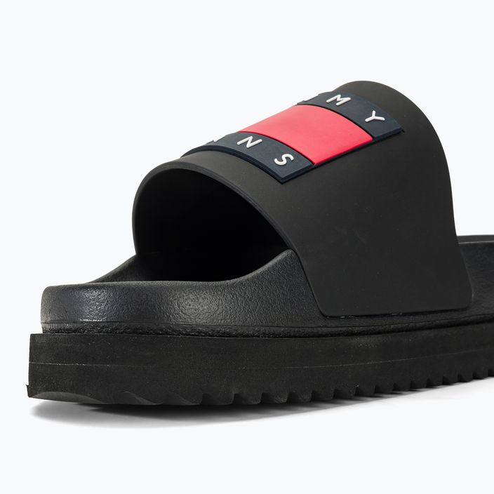 Női papucs Tommy Jeans Elevated Flatform Slide black 8