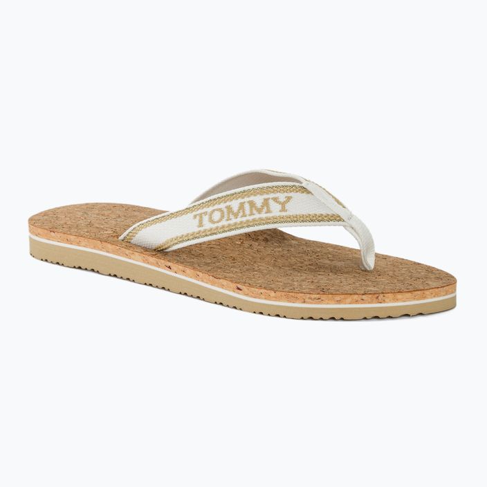 Tommy Hilfiger női Cork Beach Sandal harvest búza flip flopok