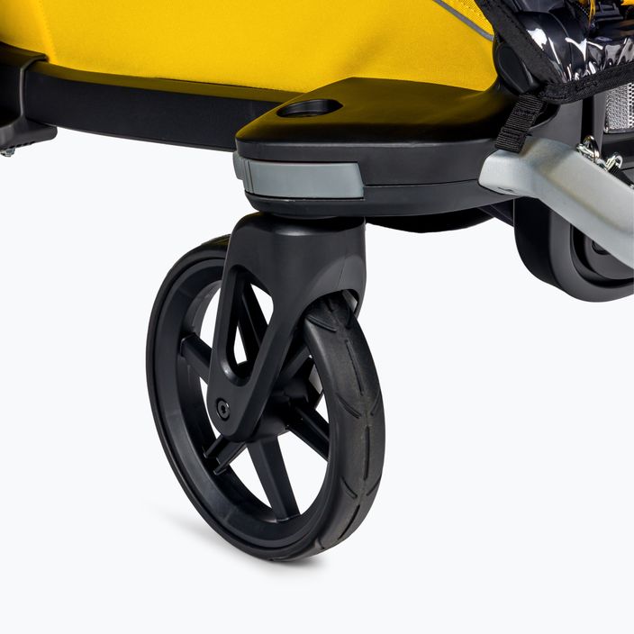 Thule Chariot Sport 1 együléses kerékpár utánfutó sárga 10201022 5