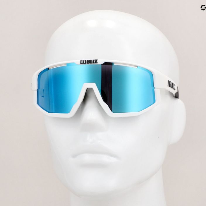 Bliz Vision S3 matt fehér/füstkék multi kerékpáros szemüveg 9