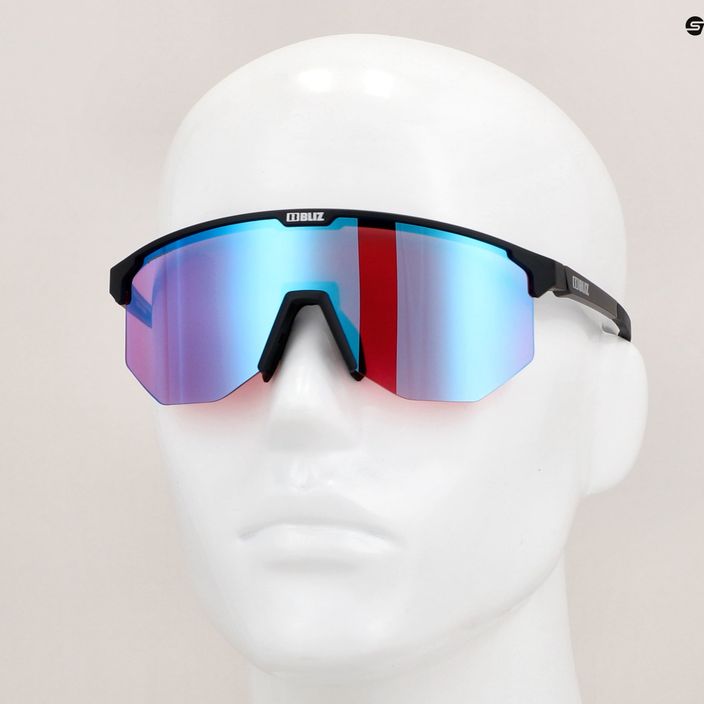 Bliz Hero Nano Optics Nordic Light S2 kerékpáros szemüveg matt fekete/világos begónia/ibolyakék multi 14