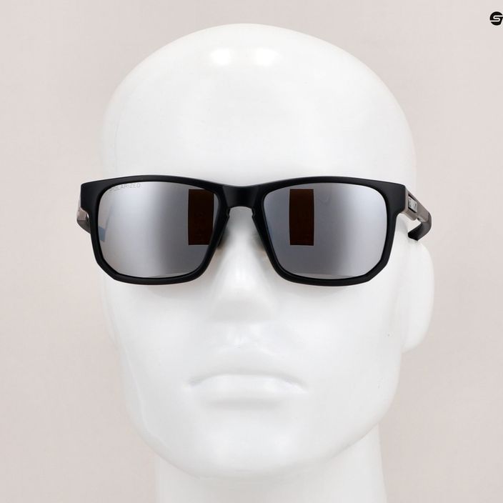Bliz Ignite Polarizált S3 matt fekete/barna ezüst tükör kerékpáros szemüveg 11