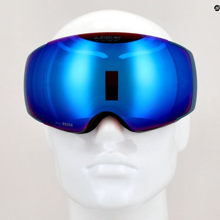Quiksilver Greenwood S3 majolika kék / clux piros mi snowboard szemüveg 10