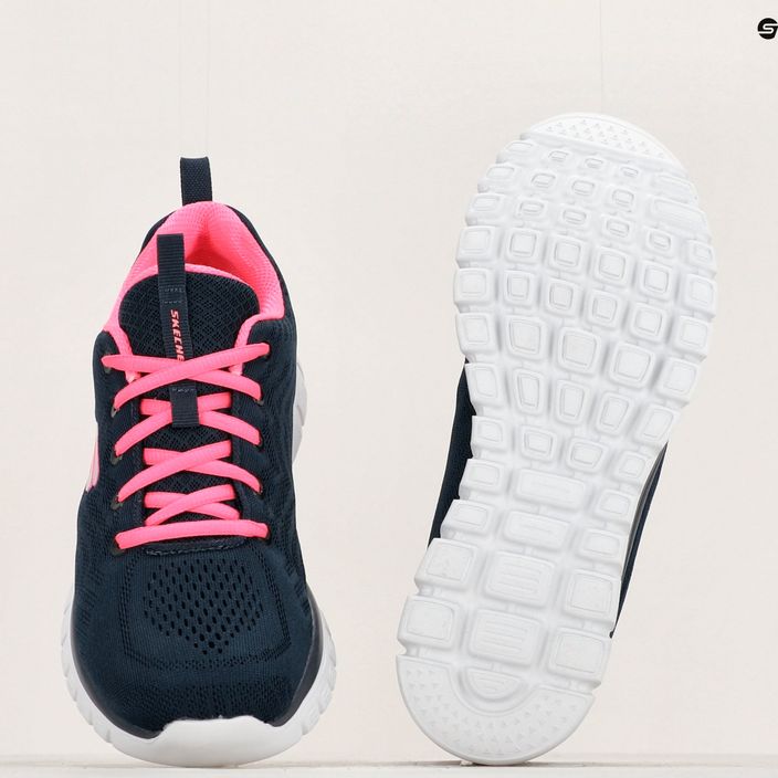 SKECHERS Graceful Get Connected női edzőcipő navy/hot pink 13