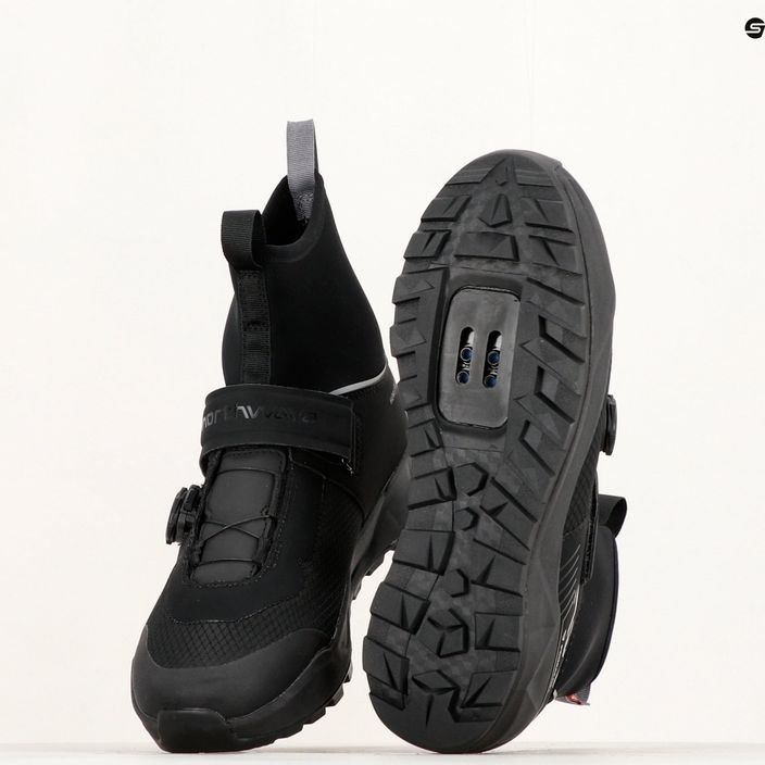 Férfi kerékpáros cipő Northwave Magma X Plus fekete 13