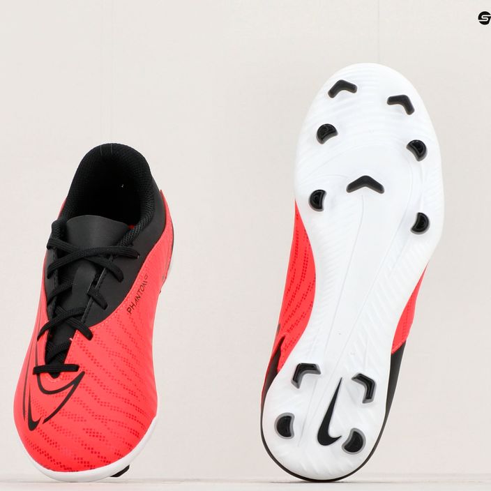 Gyermek futballcipő  Nike Jr Phantom GX Club FG/MG bright crimson/black/white 8