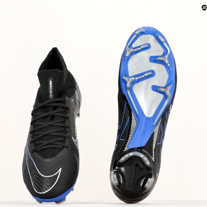 Focicipő Nike Zoom Mercurial Superfly 9 Pro FG black/chrome/hyper royal 8