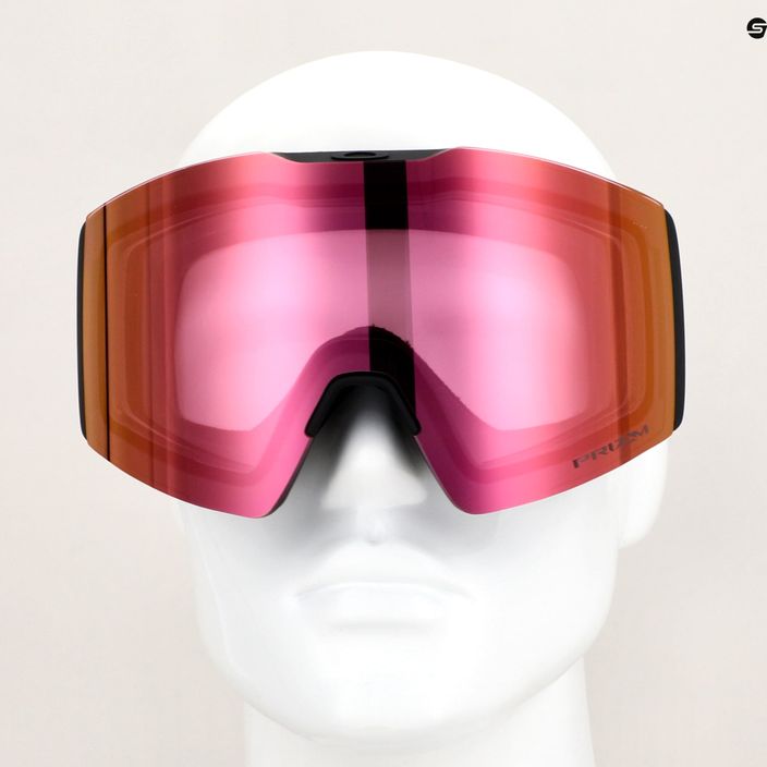 Oakley Fall Line matt fekete/prizm snow hi rózsaszín síszemüveg 10