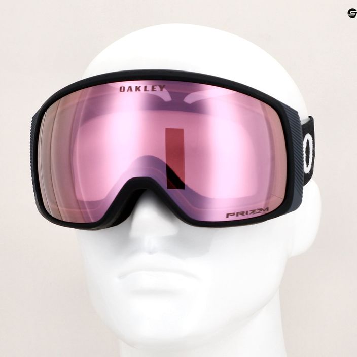 Oakley Flight Tracker matt fekete/prizm snow hi rózsaszín síszemüveg 10