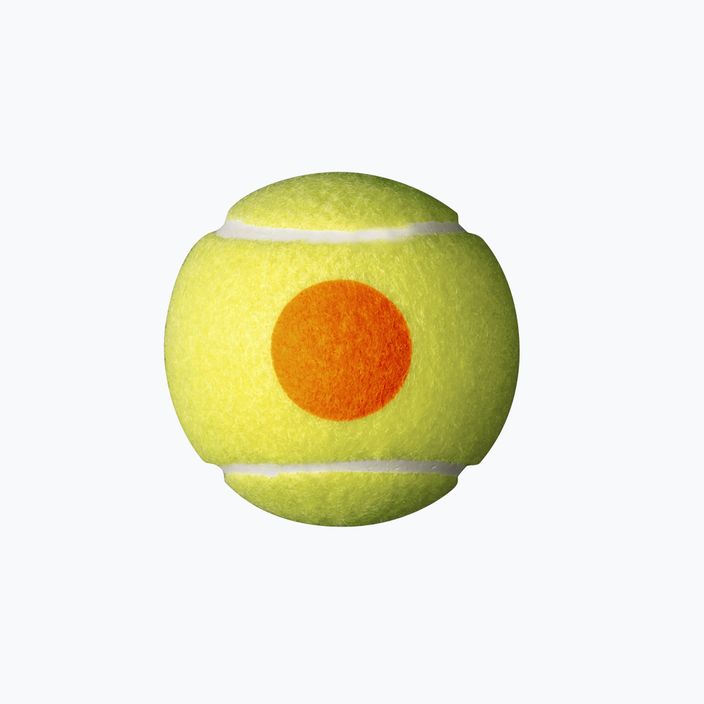Wilson Starter Orange Tball gyermek teniszlabda készlet 3 db sárga WRT137300 3
