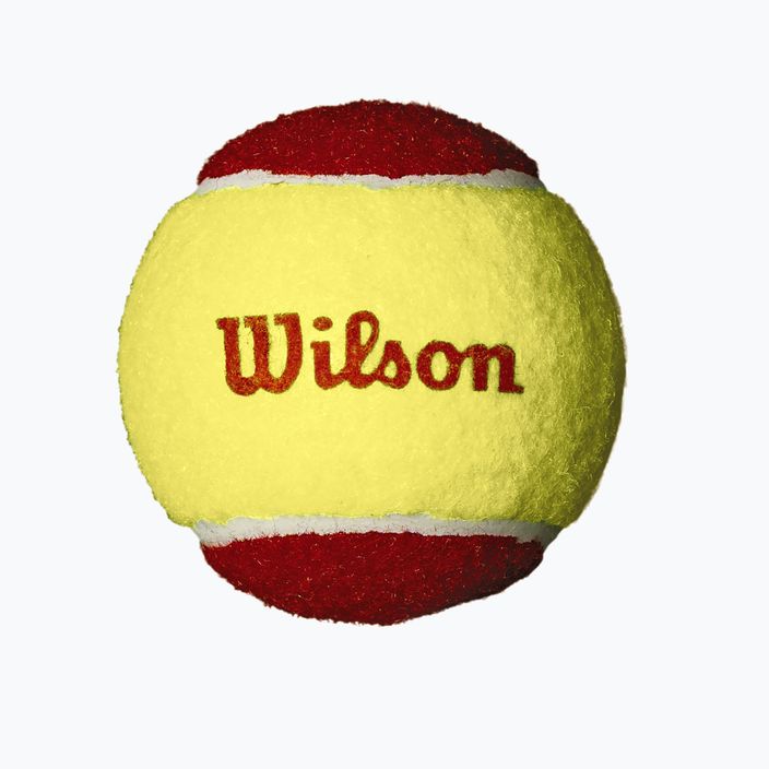 Wilson Starter Red Tballs 36 db sárga/piros WRT13700B gyermek teniszlabdák készlet 2