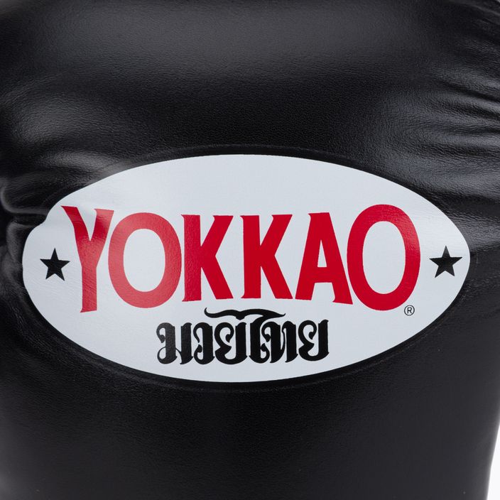 YOKKAO Matrix bokszkesztyű fekete BYGL-X-1 5