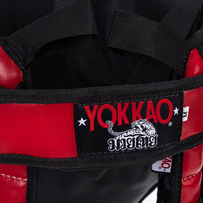 YOKKAO Body Protector piros YBP-2 bokszoló védőfelszerelés 4
