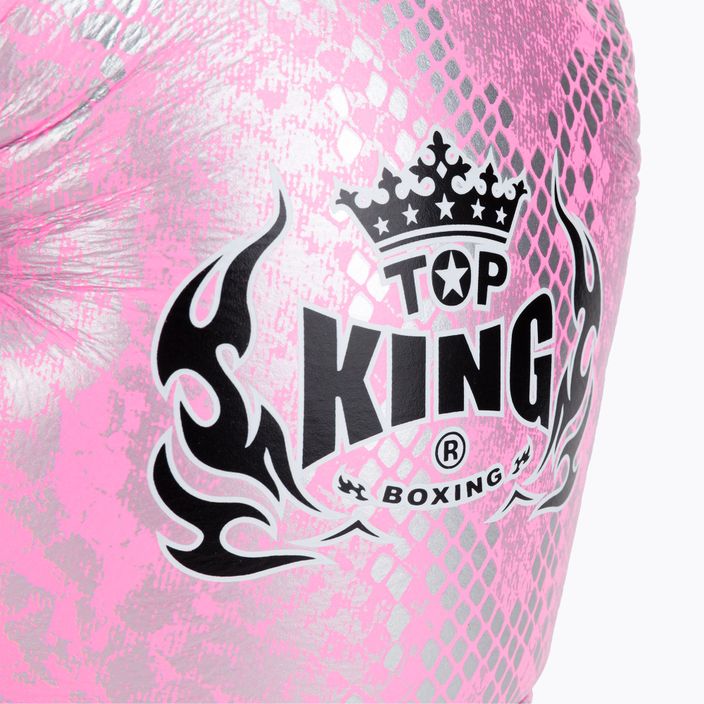 Top King Muay Thai Super Star Air rózsaszín bokszkesztyű TKBGSS 5
