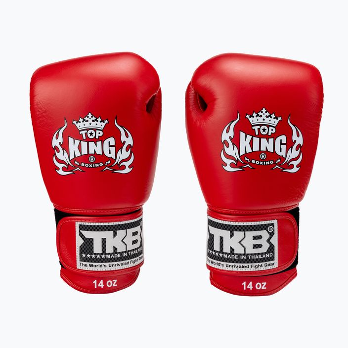 Top King Muay Thai Ultimate Air bokszkesztyű piros TKBGAV-RD 2