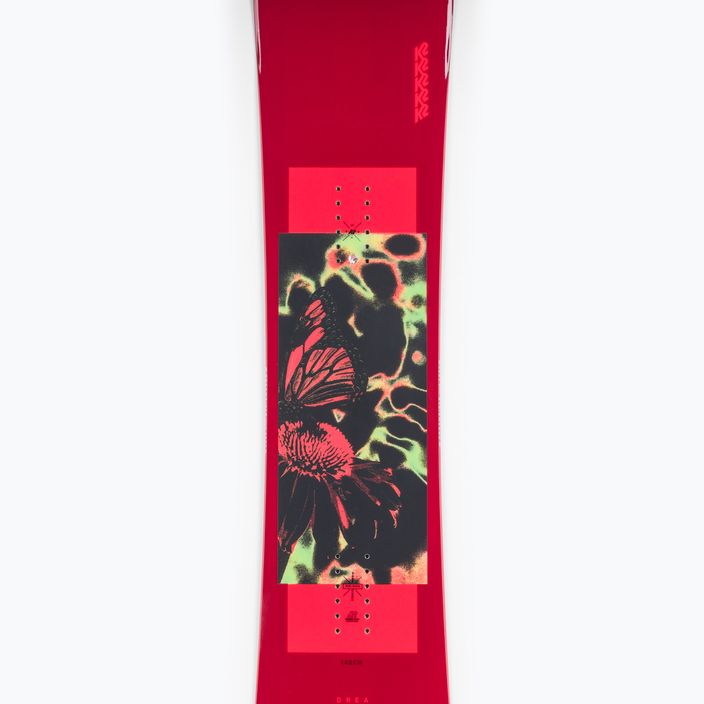 K2 Dreamsicle snowboard piros 11E0017 5