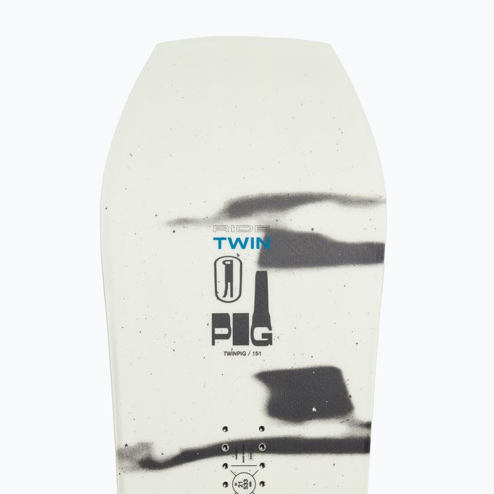 RIDE Twinpig fehér-zöld snowboard 12G0007 5