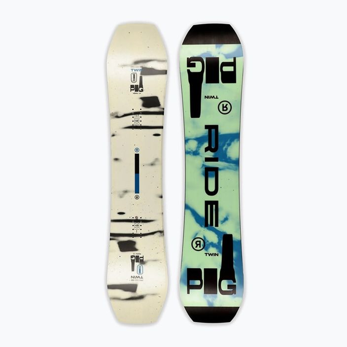 RIDE Twinpig fehér-zöld snowboard 12G0007 7