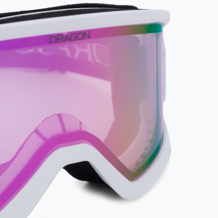 Dragon DX3 OTG síszemüveg fehér-rózsaszín 5